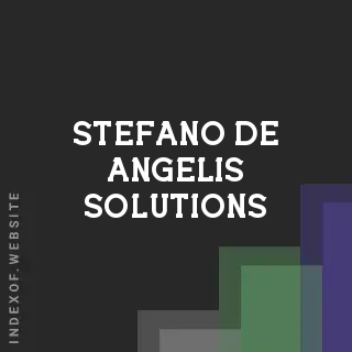 Stefano De Angelis Solutions | Indexof