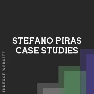 Stefano Piras Case Studies | Indexof