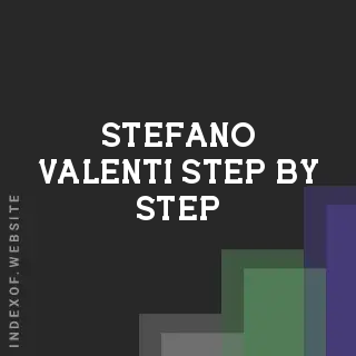 Stefano Valenti Step-by-Step | Indexof