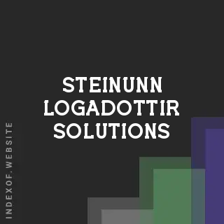 Steinunn Logadottir Solutions | Indexof