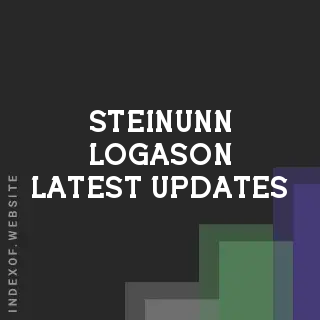 Steinunn Logason Latest Updates | Indexof