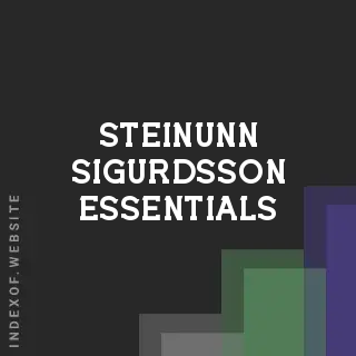Steinunn Sigurdsson Essentials | Indexof