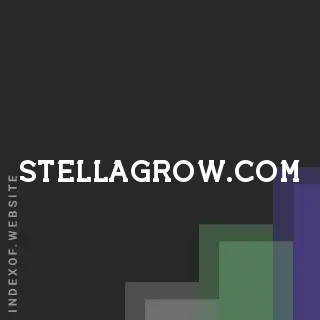 stellagrow.com by Eevi Partanen site -  Indexof