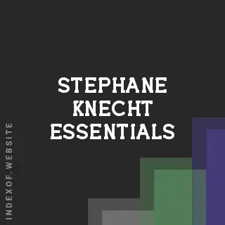 Stephane Knecht Essentials | Indexof