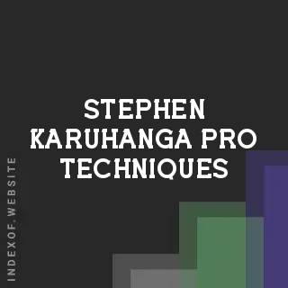 Stephen Karuhanga Pro Techniques | Indexof