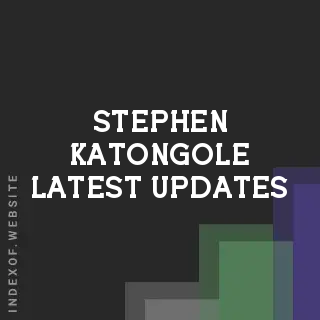 Stephen Katongole Latest Updates | Indexof