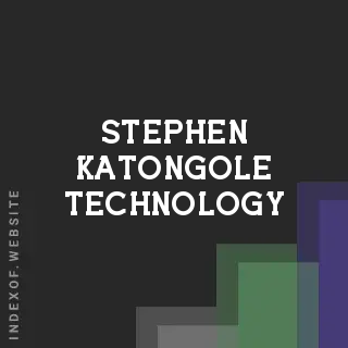 Stephen Katongole Technology | Indexof