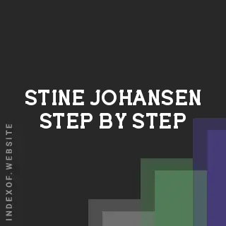 Stine Johansen Step-by-Step | Indexof