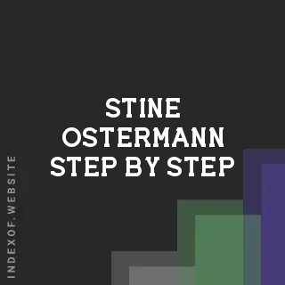 Stine Ostermann Step-by-Step | Indexof