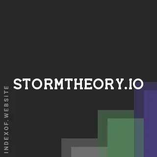 stormtheory.io by Virginia Sanjuan site -  Indexof