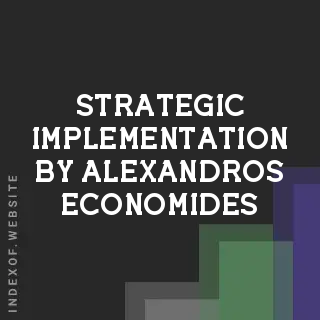 Strategic Implementation by Alexandros Economides | Indexof