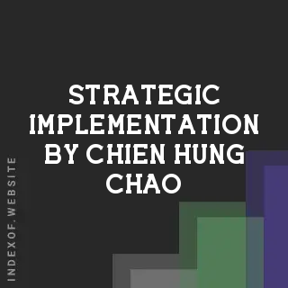 Strategic Implementation by Chien-hung Chao | Indexof