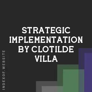 Strategic Implementation by Clotilde Villa | Indexof