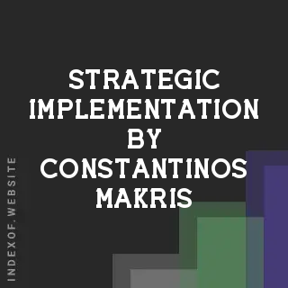 Strategic Implementation by Constantinos Makris | Indexof