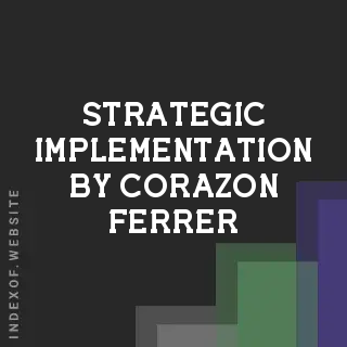Strategic Implementation by Corazon Ferrer | Indexof