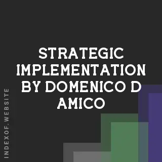 Strategic Implementation by Domenico D Amico | Indexof