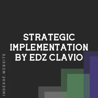 Strategic Implementation by Edz Clavio | Indexof