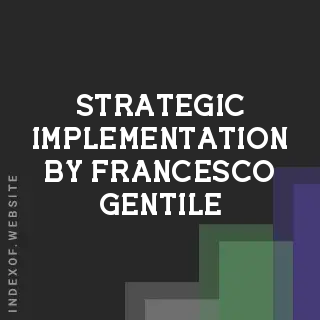 Strategic Implementation by Francesco Gentile | Indexof
