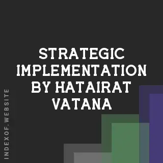Strategic Implementation by Hatairat Vatana | Indexof