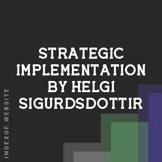 Strategic Implementation by Helgi Sigurdsdottir | Indexof