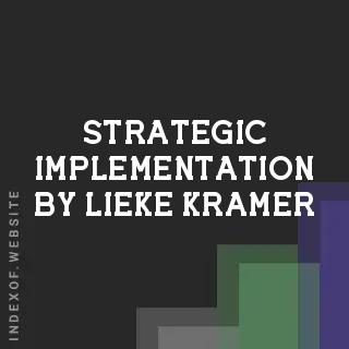 Strategic Implementation by Lieke Kramer | Indexof