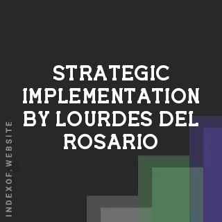 Strategic Implementation by Lourdes Del Rosario | Indexof