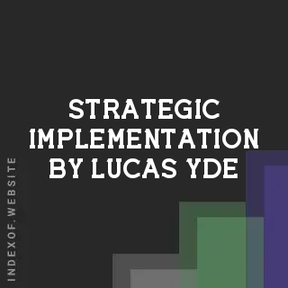 Strategic Implementation by Lucas Yde | Indexof