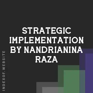 Strategic Implementation by Nandrianina Raza | Indexof