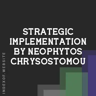 Strategic Implementation by Neophytos Chrysostomou | Indexof