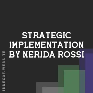 Strategic Implementation by Nerida Rossi | Indexof