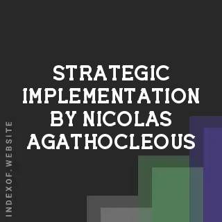 Strategic Implementation by Nicolas Agathocleous | Indexof