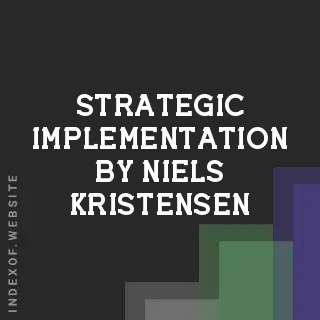 Strategic Implementation by Niels Kristensen | Indexof