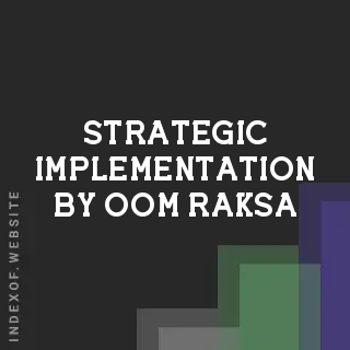 Strategic Implementation by Oom Raksa | Indexof