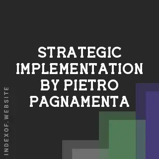 Strategic Implementation by Pietro Pagnamenta | Indexof