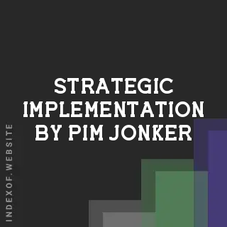 Strategic Implementation by Pim Jonker | Indexof