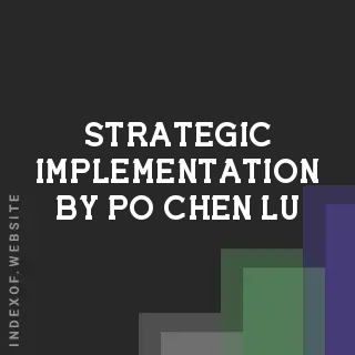 Strategic Implementation by Po-chen Lu | Indexof