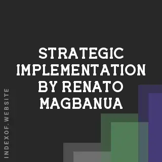 Strategic Implementation by Renato Magbanua | Indexof