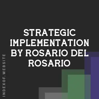 Strategic Implementation by Rosario Del Rosario | Indexof
