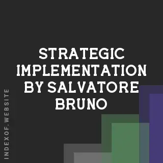 Strategic Implementation by Salvatore Bruno | Indexof