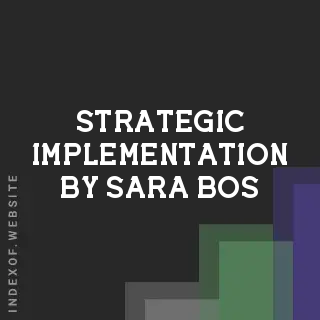Strategic Implementation by Sara Bos | Indexof