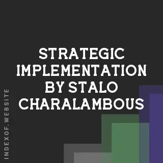 Strategic Implementation by Stalo Charalambous | Indexof