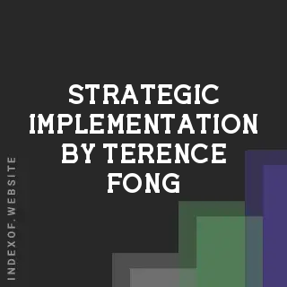 Strategic Implementation by Terence Fong | Indexof