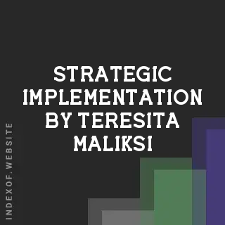 Strategic Implementation by Teresita Maliksi | Indexof