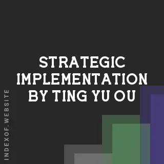 Strategic Implementation by Ting-yu Ou | Indexof
