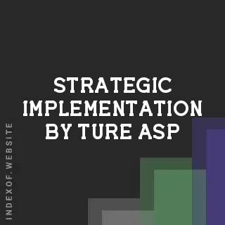 Strategic Implementation by Ture Asp | Indexof