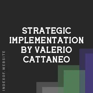 Strategic Implementation by Valerio Cattaneo | Indexof