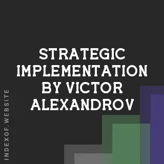 Strategic Implementation by Victor Alexandrov | Indexof