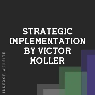 Strategic Implementation by Victor Moller | Indexof