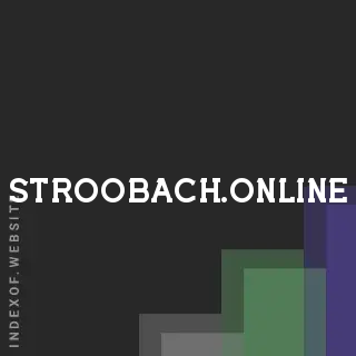 stroobach.online by Cooper Chan site -  Indexof