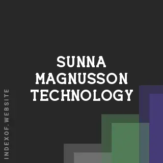 Sunna Magnusson Technology | Indexof